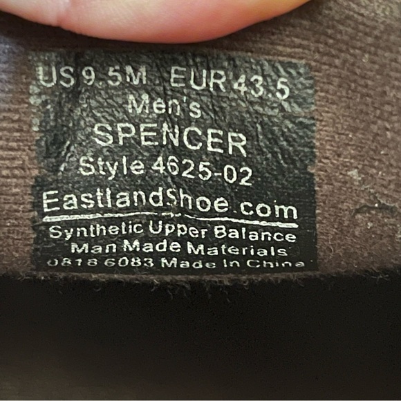 Eastland Brown Loafers Slip-On Shoes - Picture 9 of 9